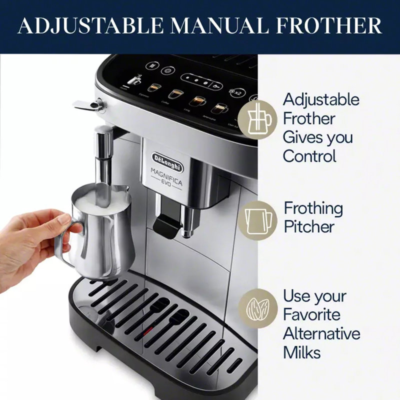 De'Longhi Magnifica Evo Coffee & Espresso Machine & Reviews | Wayfair